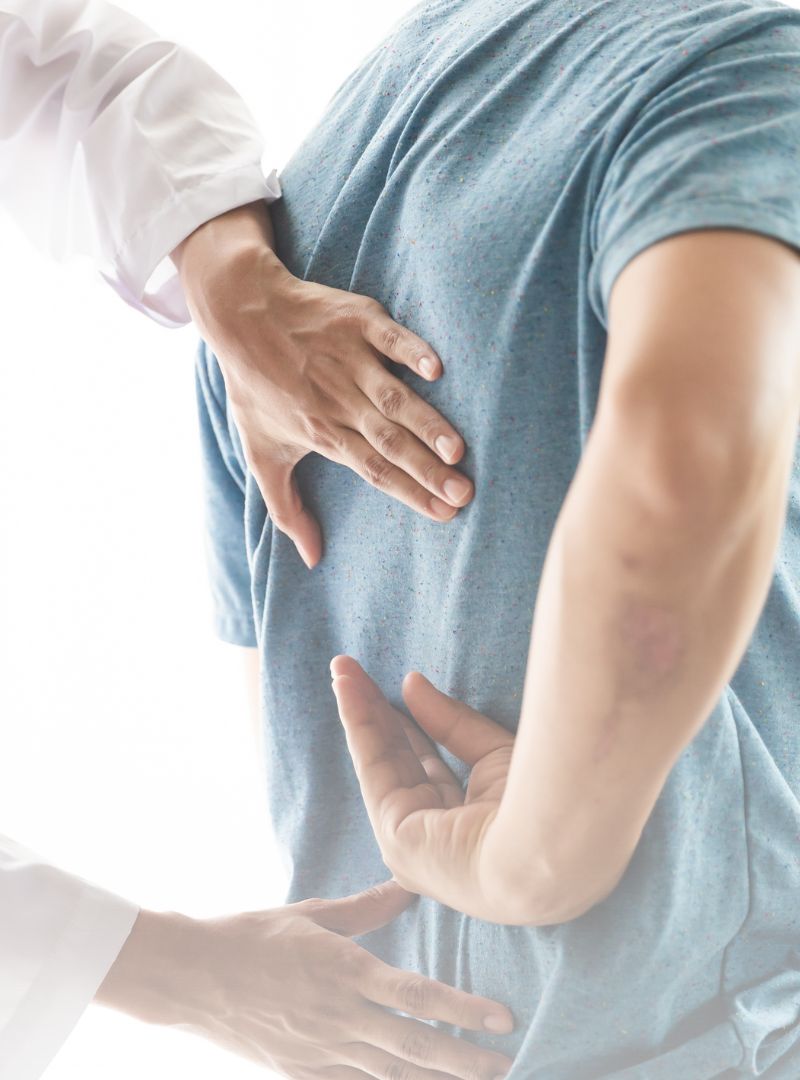 Chiropractic treatment background